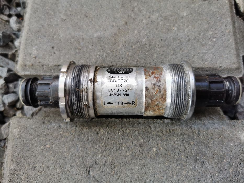 Mechanizm korbowy Shimano Deore XT FC-M751 z suportem Octalink