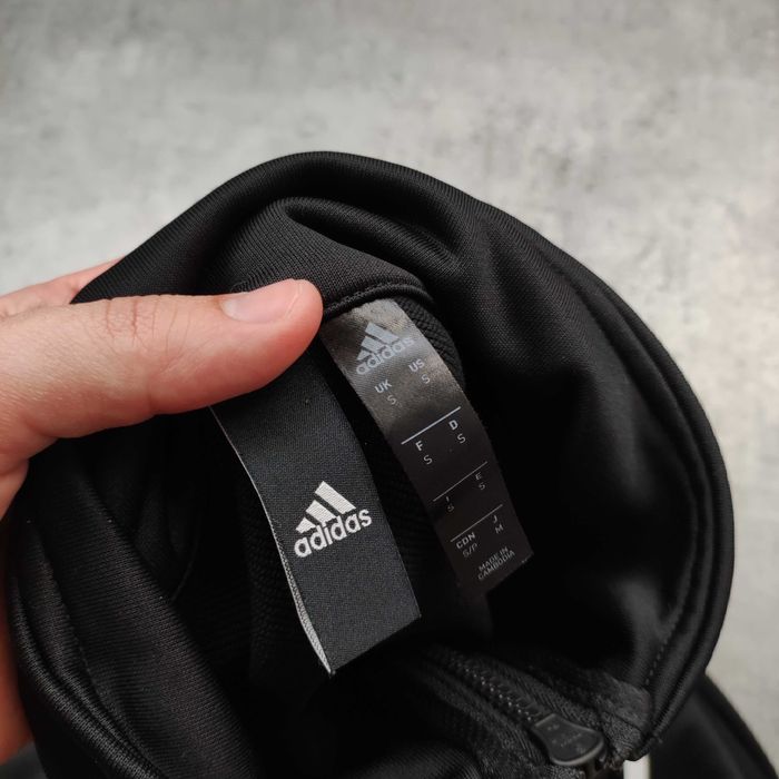 MĘSKA Bluza Rozpinana Czarna Clima Aero PREMIUM Sportowa Adidas Logo