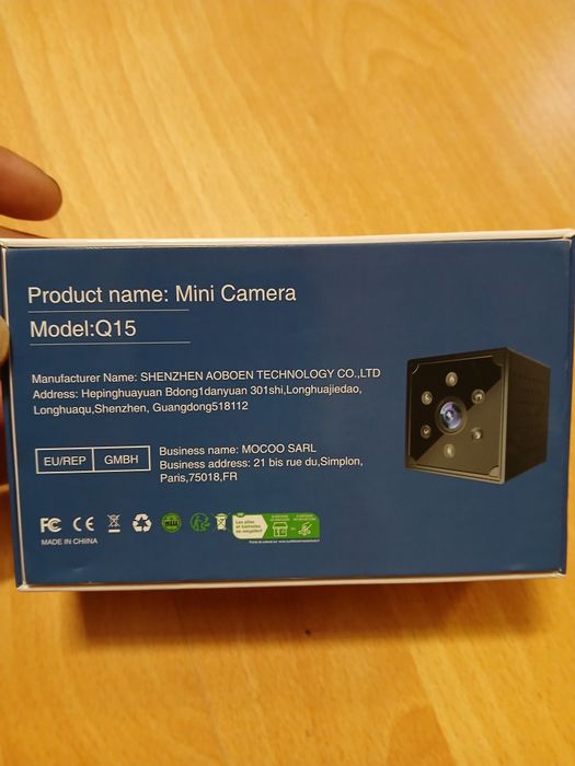 Mini kamera szpiegowska