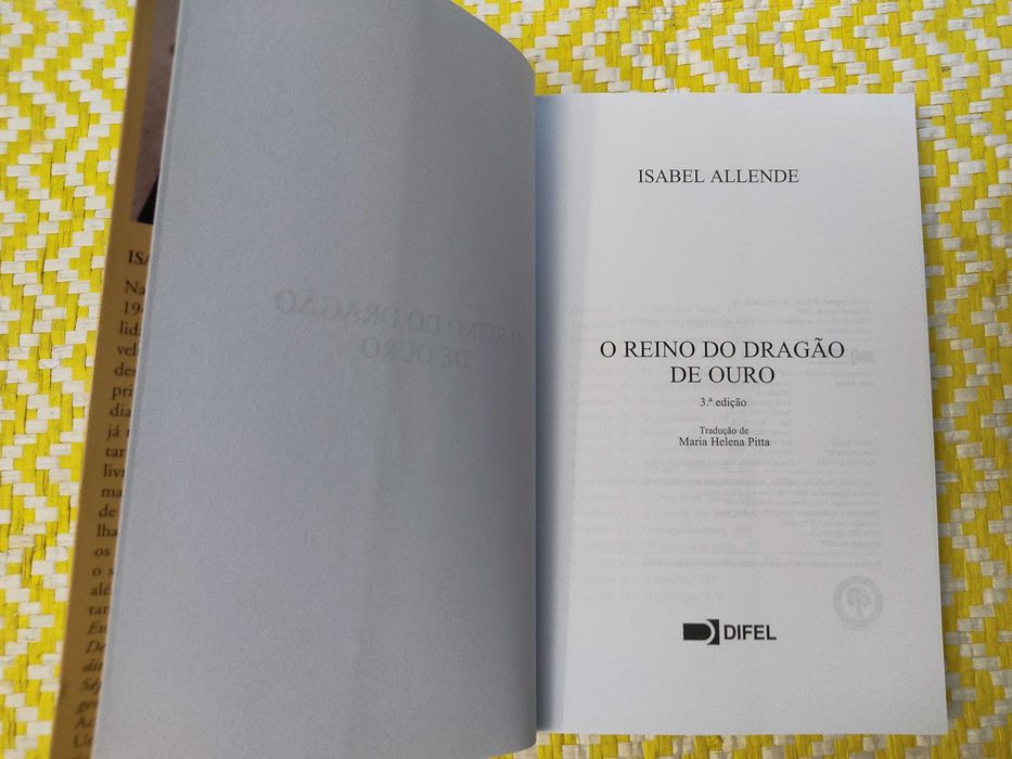 O Reino do Dragão de Ouro – 
Isabel Allende