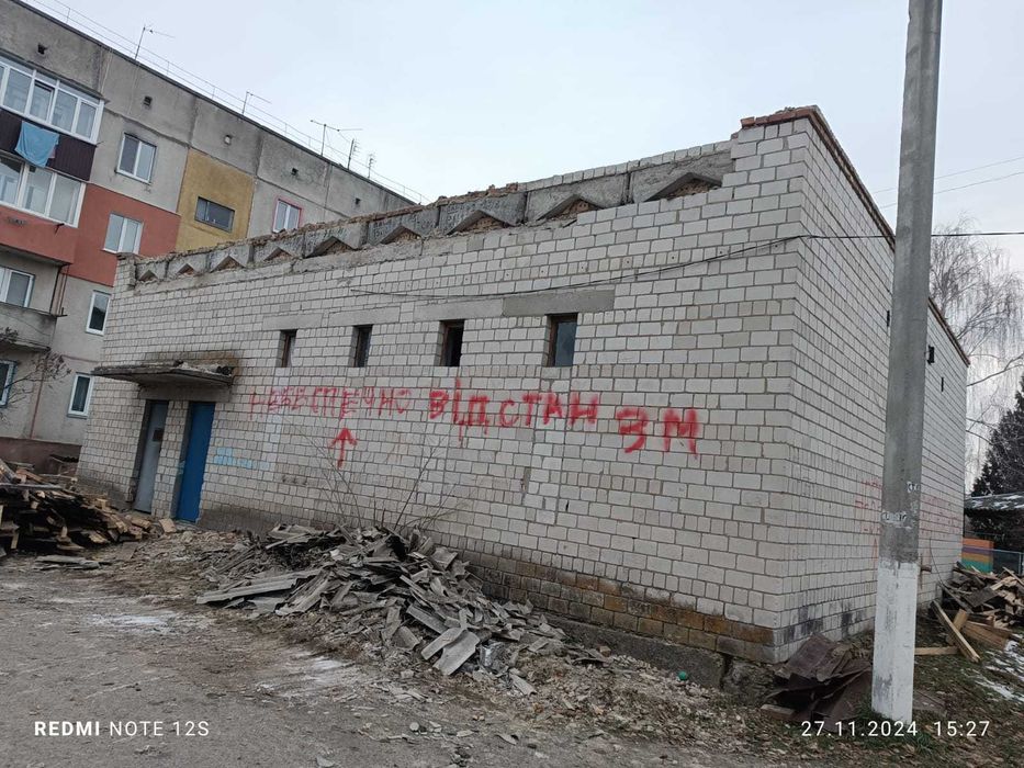 Нежитлова будівля 153.5 м2, Морозівка, вул. Садова, 9-А