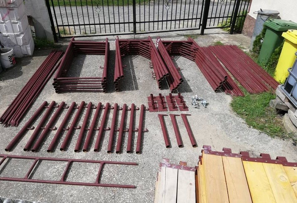 Rusztowanie budowlane 200m2