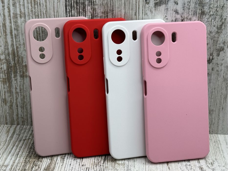 Не пачкаются‼️ Чехол мягкий Silicone Case на Xiaomi Redmi 13C/ Poco C65 Чохол