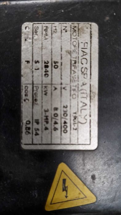 Kompresor 200L FIAC AB200-490 Włoski WROCŁAW