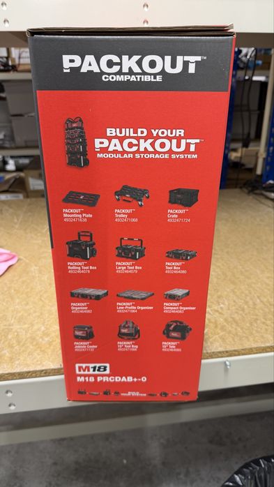Radio Colunas Milwaukee com Bluetooth PRCDAB