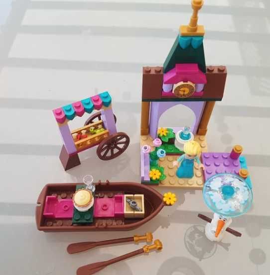 Aventura no mercado da Elsa - Frozen - Lego - Princesas Disney