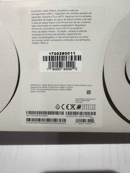 apple watch ultra 2 49 mm titanium - vendo