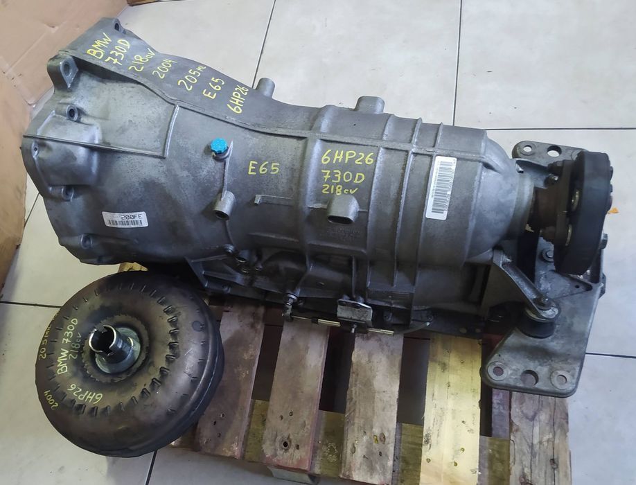 BMW 730D caixa automatica 6HP26 E65 M57 306D2 218cv ZF 6HP26 telf: