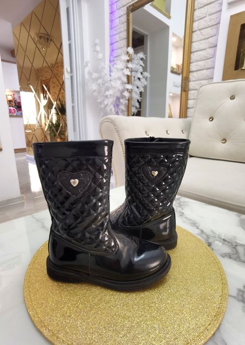 Kozaki Zimowe Nelli Blu 27 CCC Czarne Dlugie