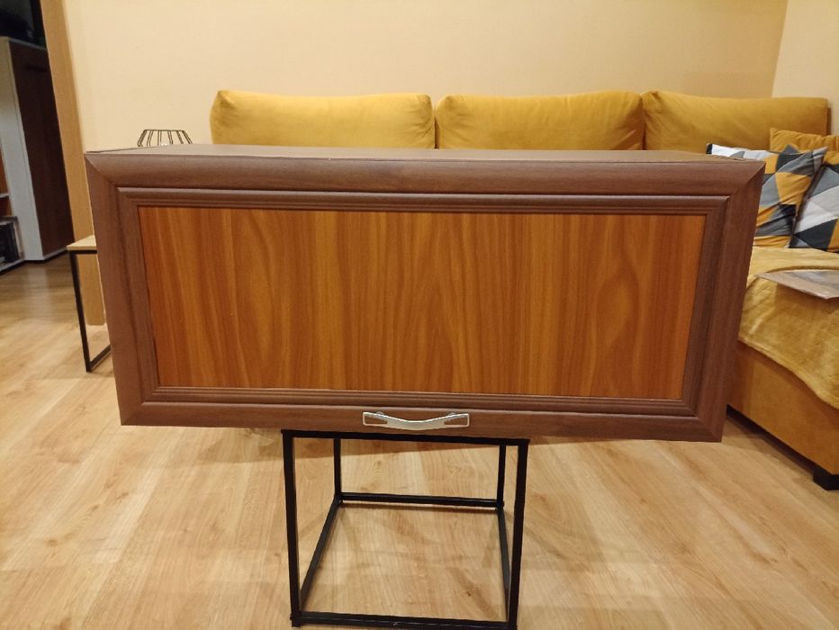 Szafka nadstawka lub wisząca, wenge + olcha, 80
