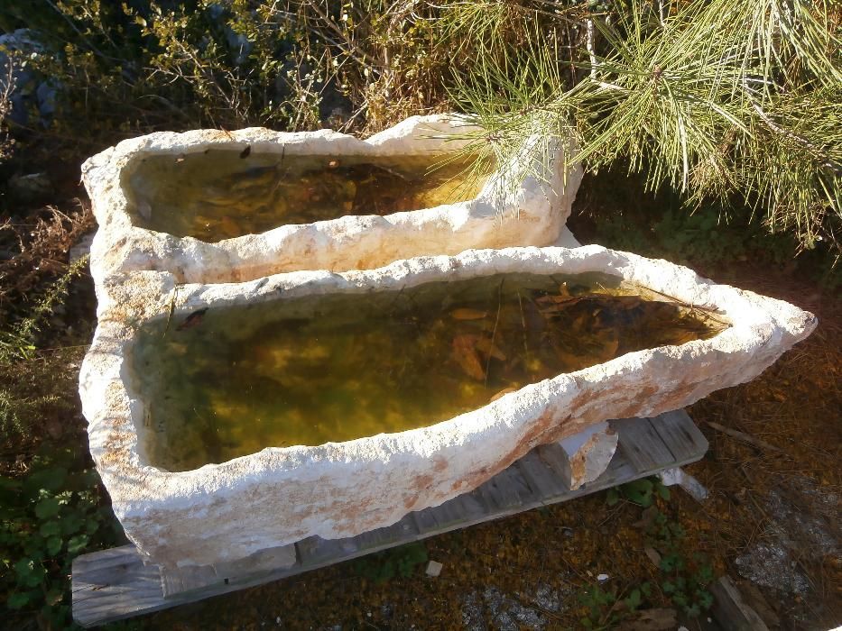 Lago em Pedra maciça para jardim rústico