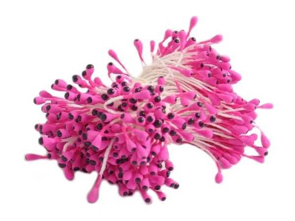 PRĘCIKI DO KWIATÓW NITKA DWUKOLOR MAT 1800szt 3mm amarant czarny pt173