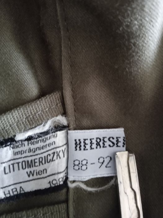 Kurtka wojskowa z Austrii używana