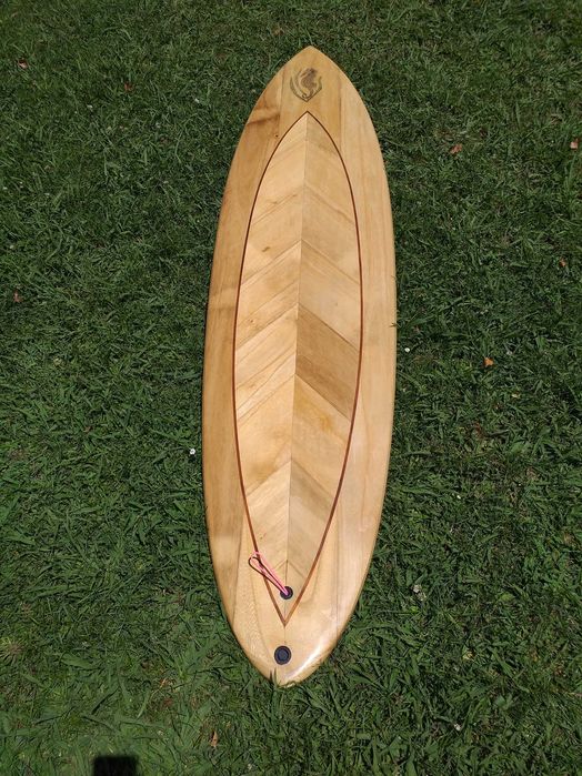Prancha Surf Egg 7'0 Madeira Paulownia Garrido