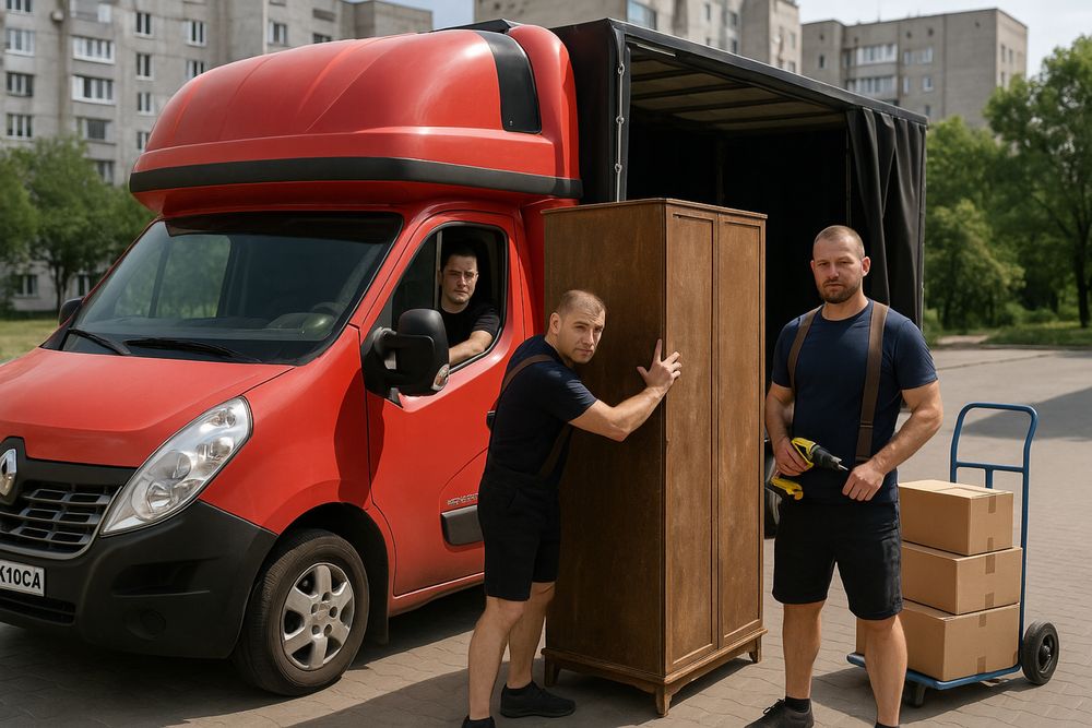 Вантажні перевезення/Перевезення меблів/Грузоперевозки/Вантажне таксі/