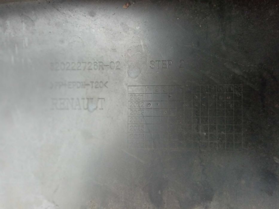 Dacia Spring Zderzak Przedni Czarny Oryginał