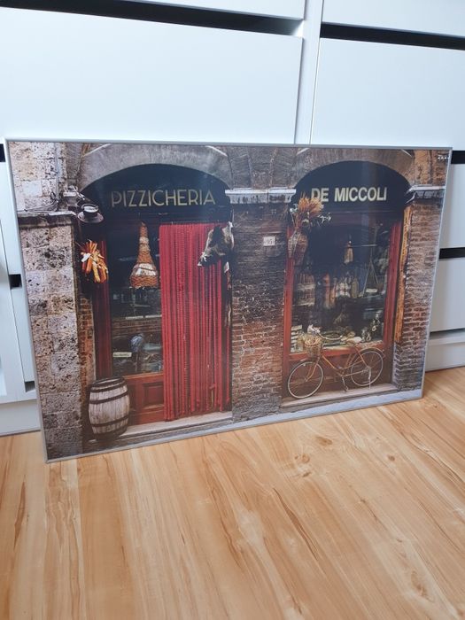 Duży plakat w aluminiowej antyramie 92cm×62cm