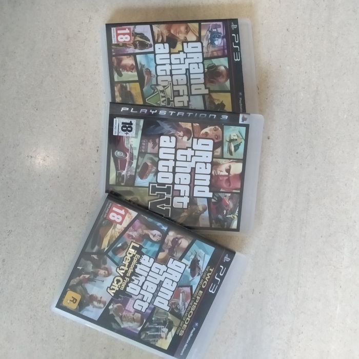 Jogos PlayStation PS3 GTA IV GTA V GTA Liberty City
