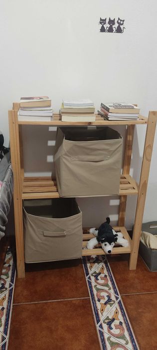 5 Prateleiras em madeira pura de pinus. **preço individual**