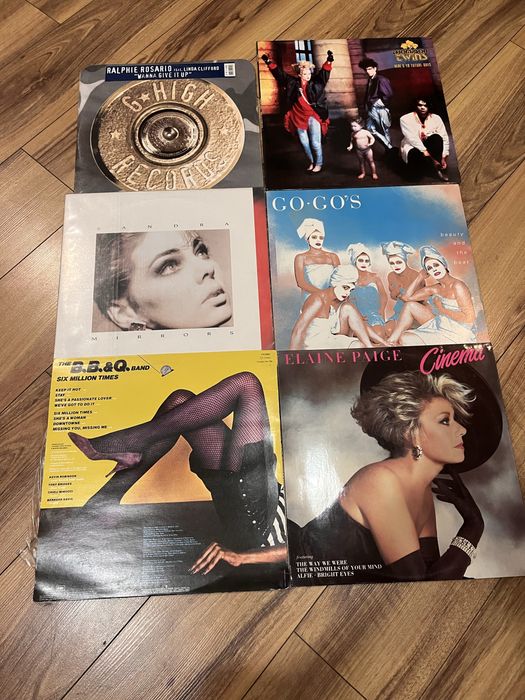 Discos vinil antigos em bom estado