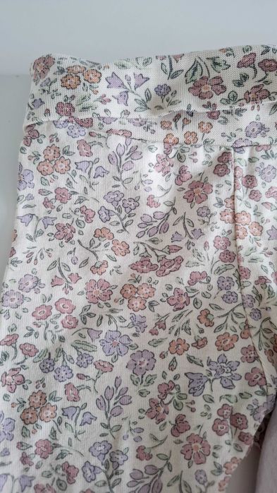 Zara H&M 2x spodnie getry leginsy niemowlęce 62