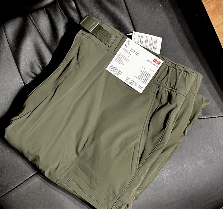 (XL) Утеплені вітрозахисні штани на флісі uniqlo warm lined trousers