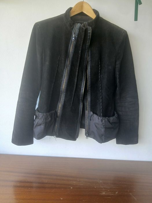 Casaco bombazine preto Purification Garcia