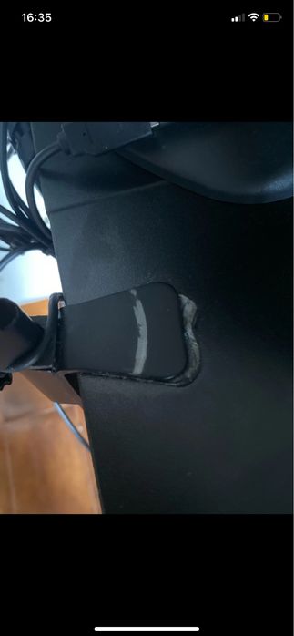 Microfone preto Ksom c/ caixa