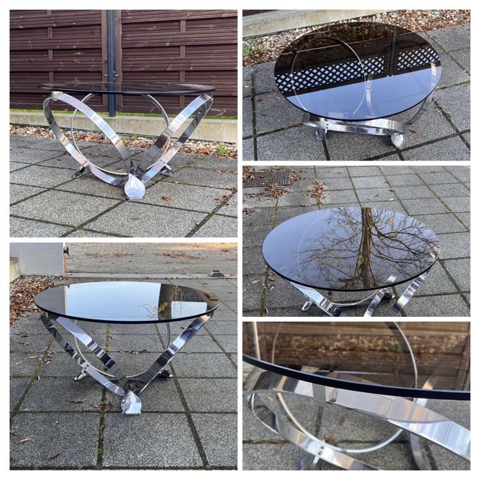 Knut Hesterberg stolik kawowy mid century