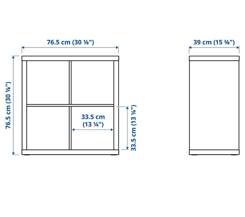 Kallax -  2 Estantes