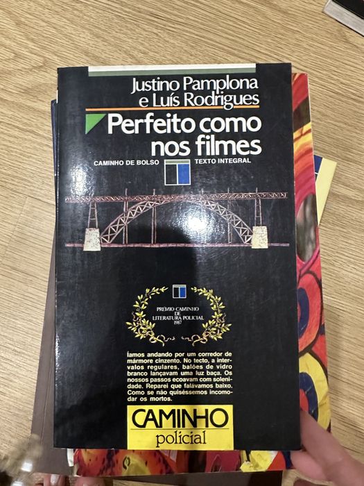Livro Justino Pamplona e Luís Rodrigues - Perfeito como nos filmes