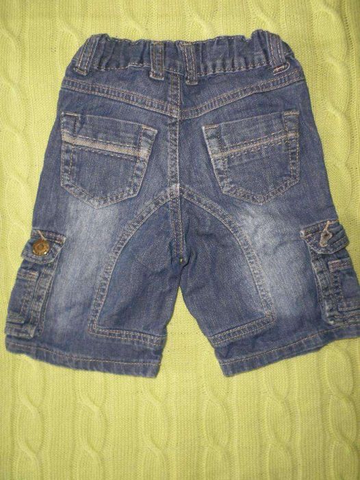 Calções em ganga, para menino