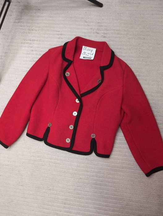 Піджак moschino Xs  S шерсть vintage відмінний стан