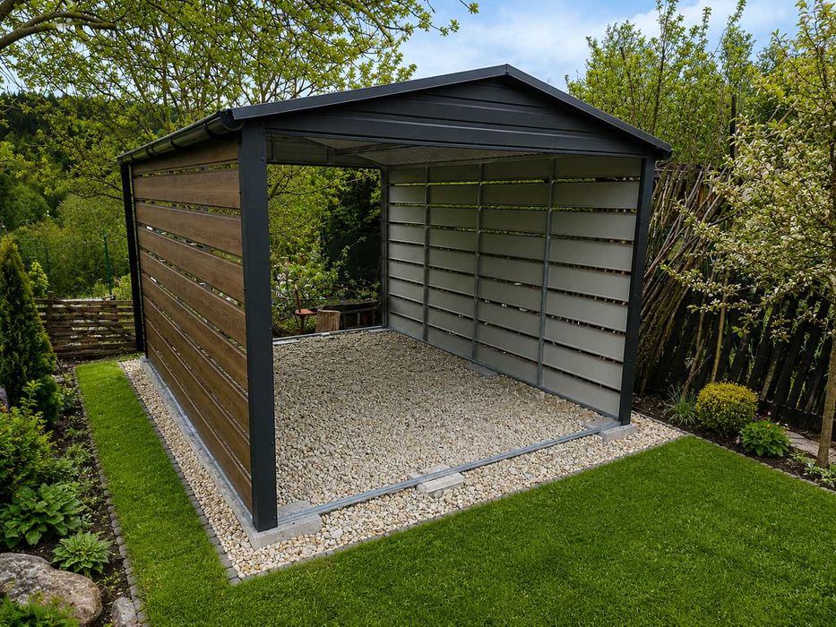 Wiata carport zadaszenie garaż 3*5 altana blaszana garaże blaszaki