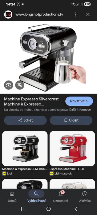 Еспресо-машина Silver Crest SEMC 1100 A1,