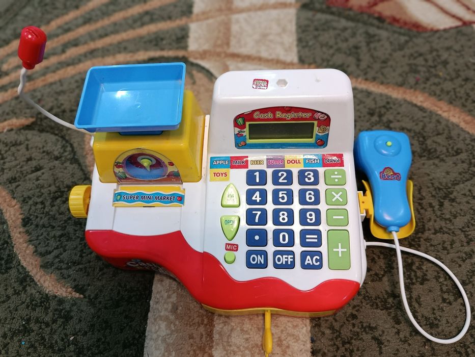 Кассовый аппарат игрушка бытовая техника