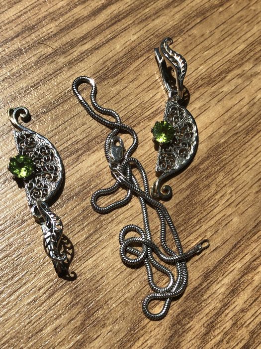 Срібний снейк 1.5 мм срібло 40 см 925 гнучкий італія темнений