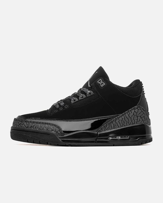 Чоловічі кросівки Nike Air Jordan 3 'Black Cat' Розміри 40-45