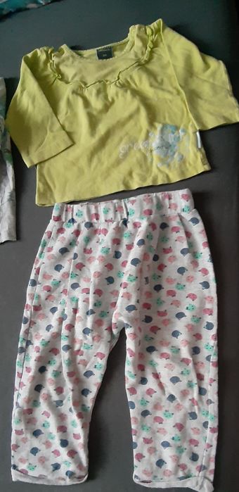 Zestawy ubrań dziewczęcych 86 cm