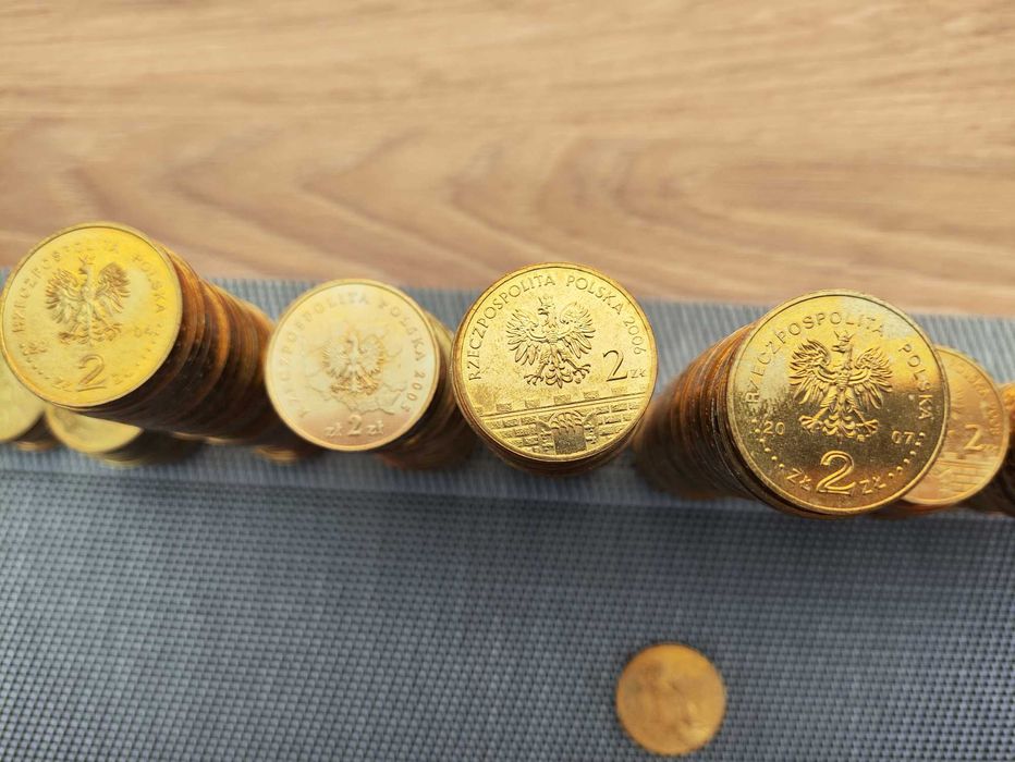 Monety 2 zł herby województw komplet 16 szt.