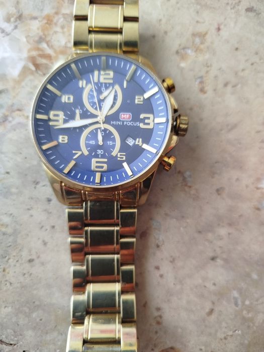 Relógio de pulso stainless steel back, Mini focus