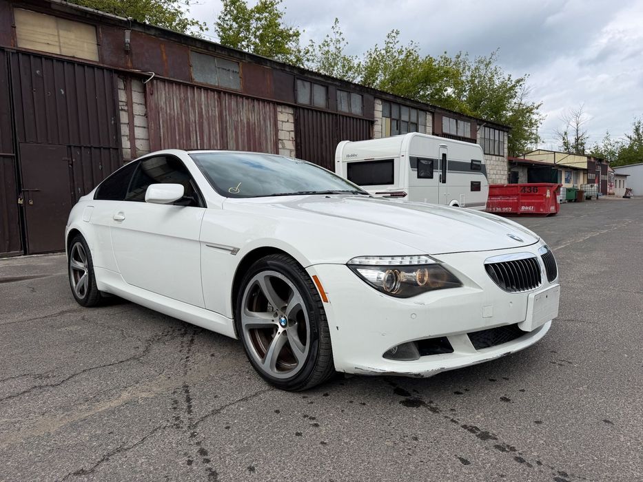 BMW Seria 6 BMW E63 650i 2009 4.8 V8 Bezwypadkowe Polift