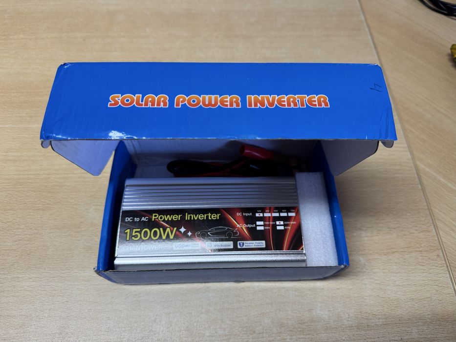 Inverter power solar e carro