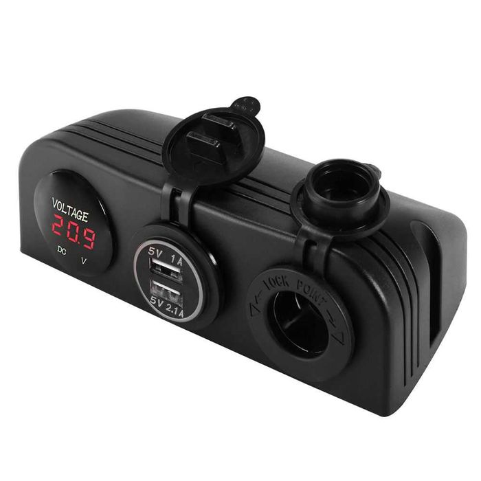 Врезной накладной адаптер юсб USB зарядки вольтметр рамки: 85 грн ...