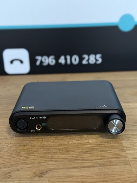 Przetwornik dac ze wzmacniaczem słuchawkowym Topping DX5 Lite OUTLET