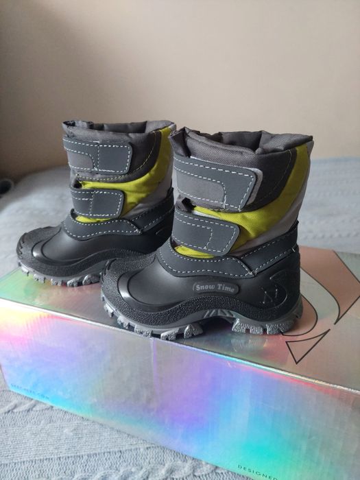 Нові зимові чоботи, сапоги водонепроникні Spirale 20p. 12,3 см