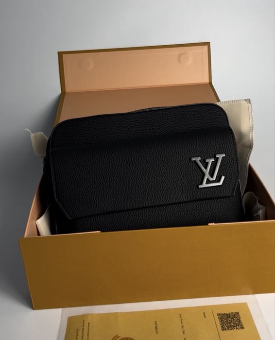 Чоловіча сумка LV меседжер, Мужская сумка Луи витон Louis Vuitton | сумка через плечо