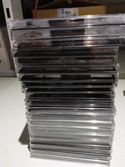 Caixas Arrumação CD´s e DVD - 20 Unidades