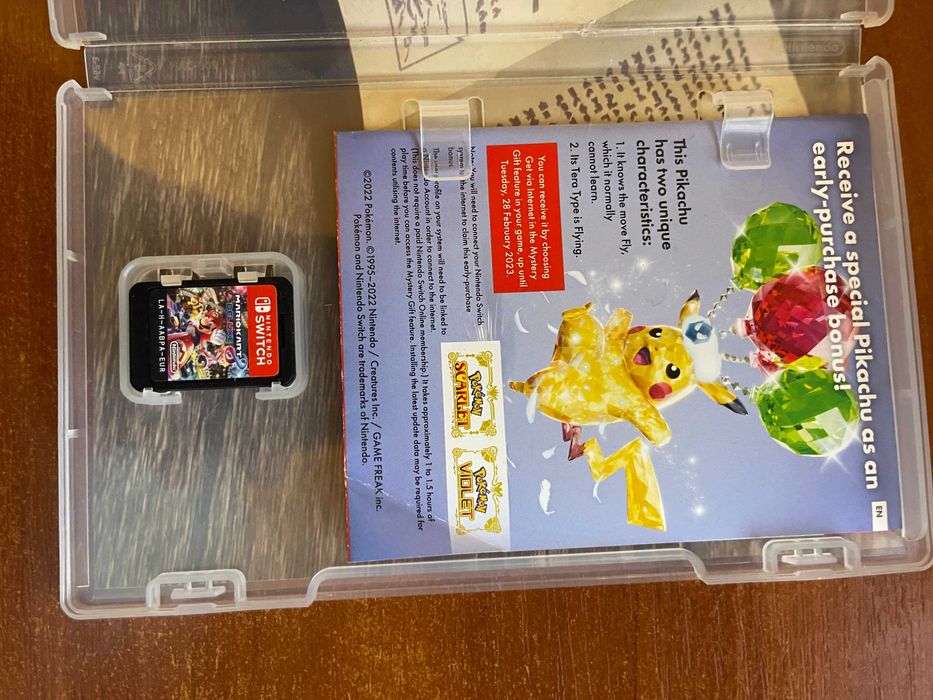 ігровий катрідж Pokemon Scarlet-Японія.