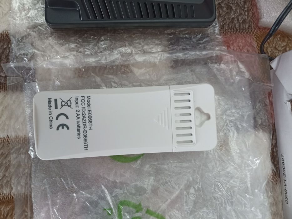 Baldr бездротова метеостанція із зовнішніми датчиками, термометром, гі